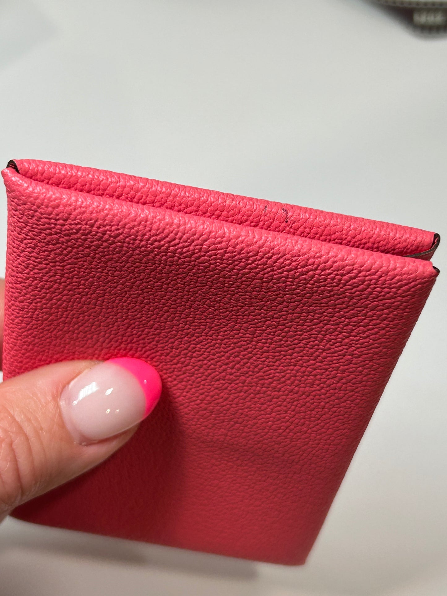 Hermes Calvi Card Case - W Stamp