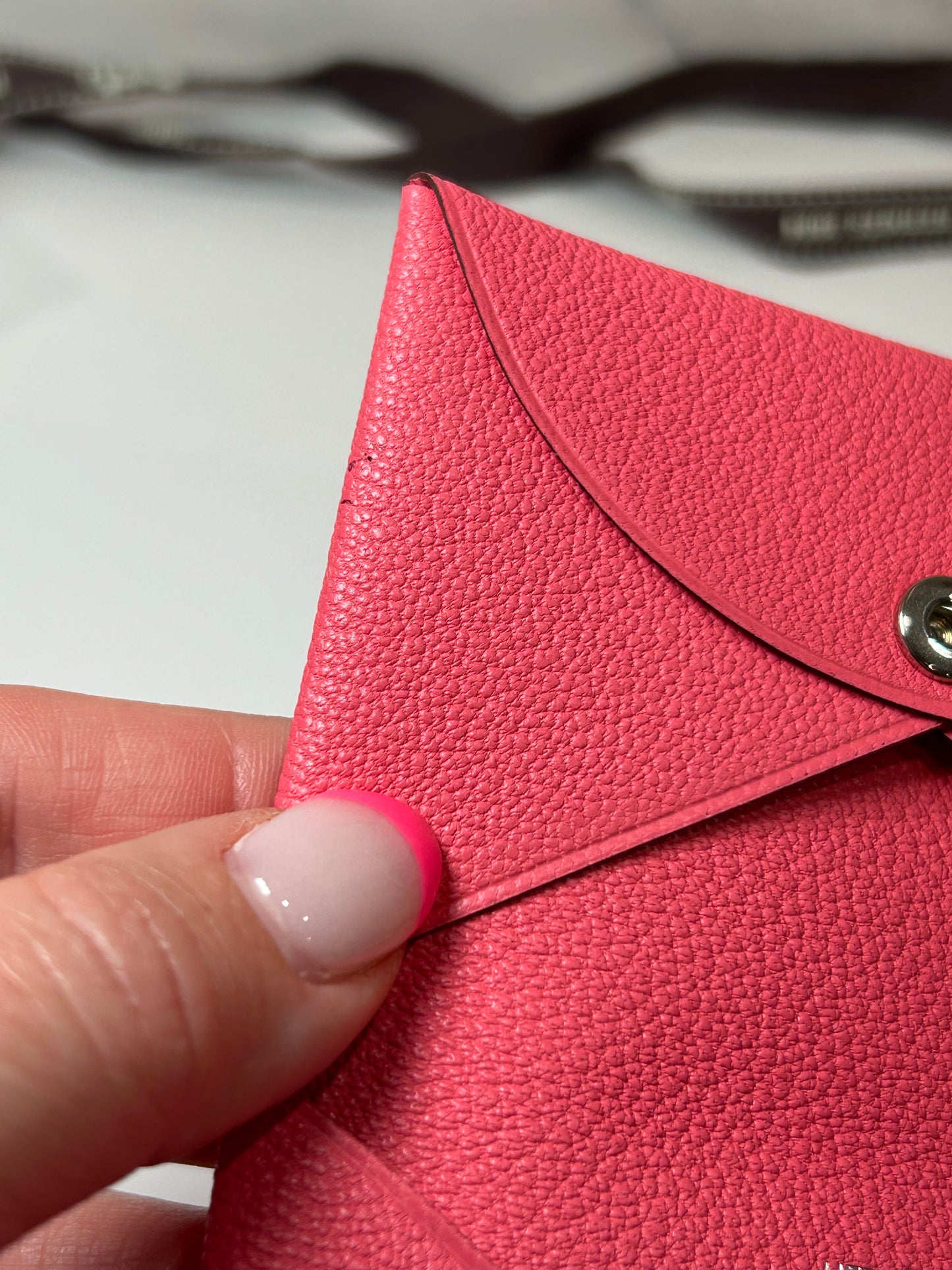 Hermes Calvi Card Case - W Stamp