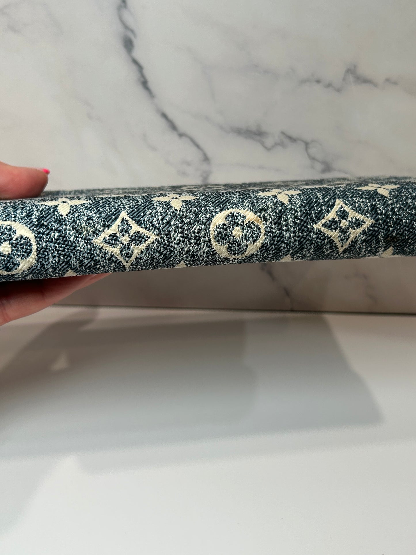 Louis Vuitton Sarah Denim Long Wallet