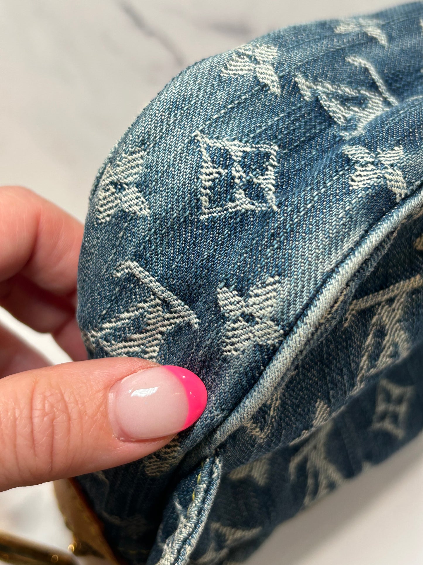 Louis Vuitton Monogram Denim Bum Bag