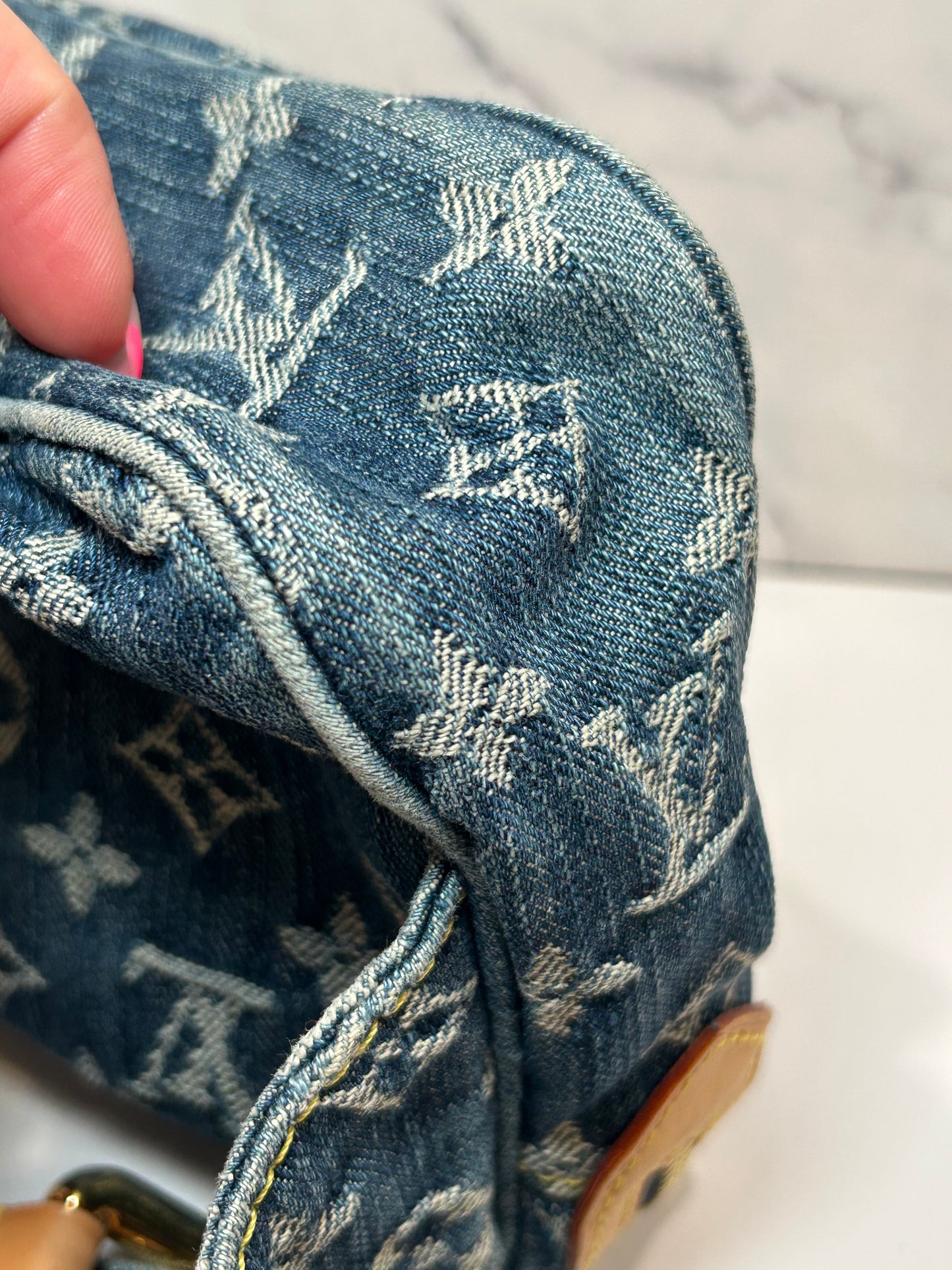 Louis Vuitton Monogram Denim Bum Bag