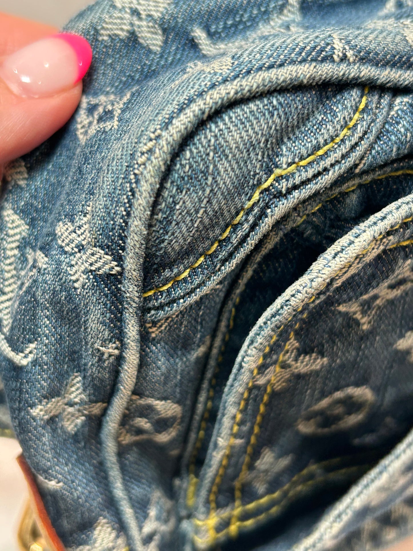 Louis Vuitton Monogram Denim Bum Bag