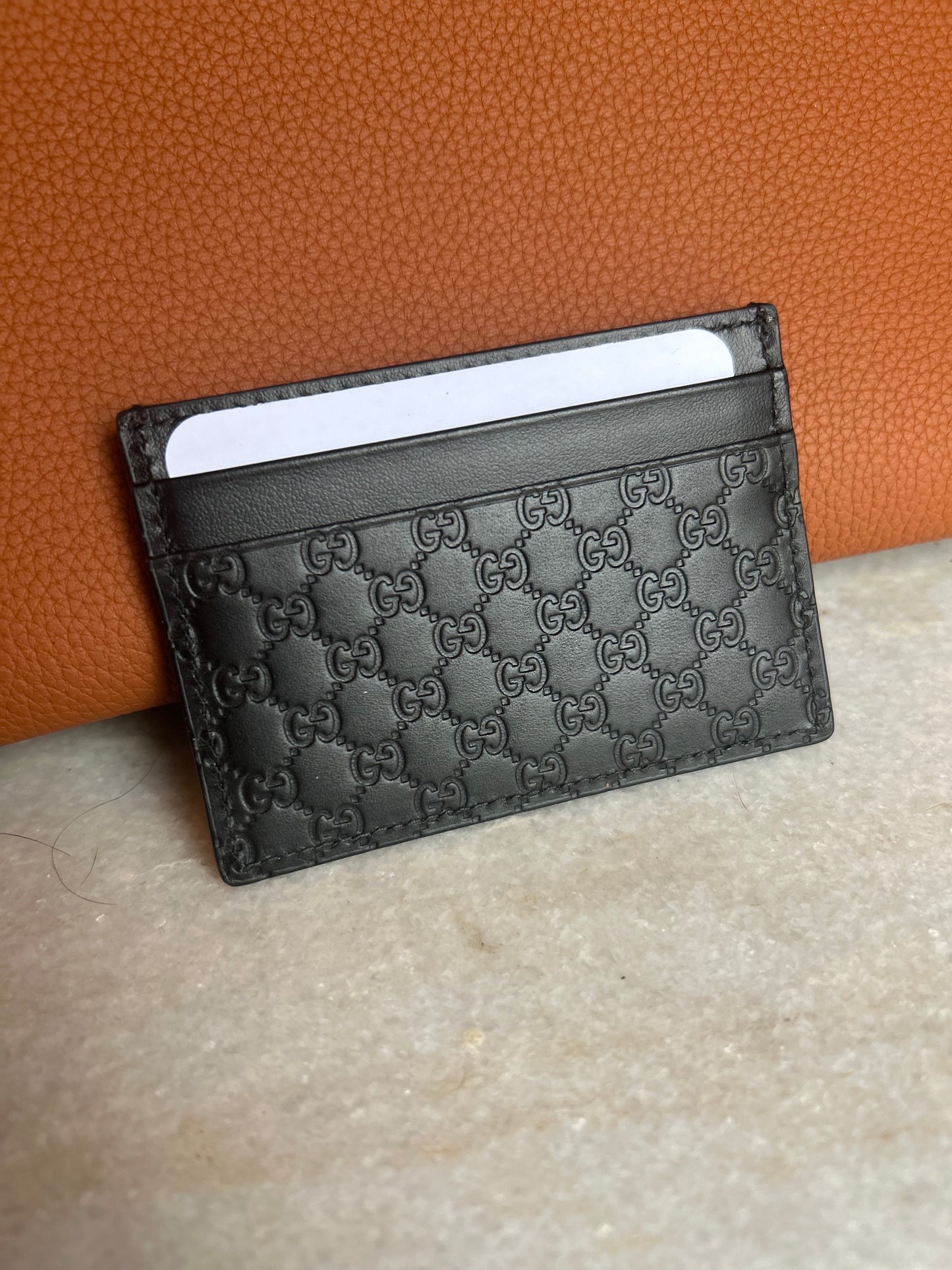 GUCCI Microguccissimma Card Case