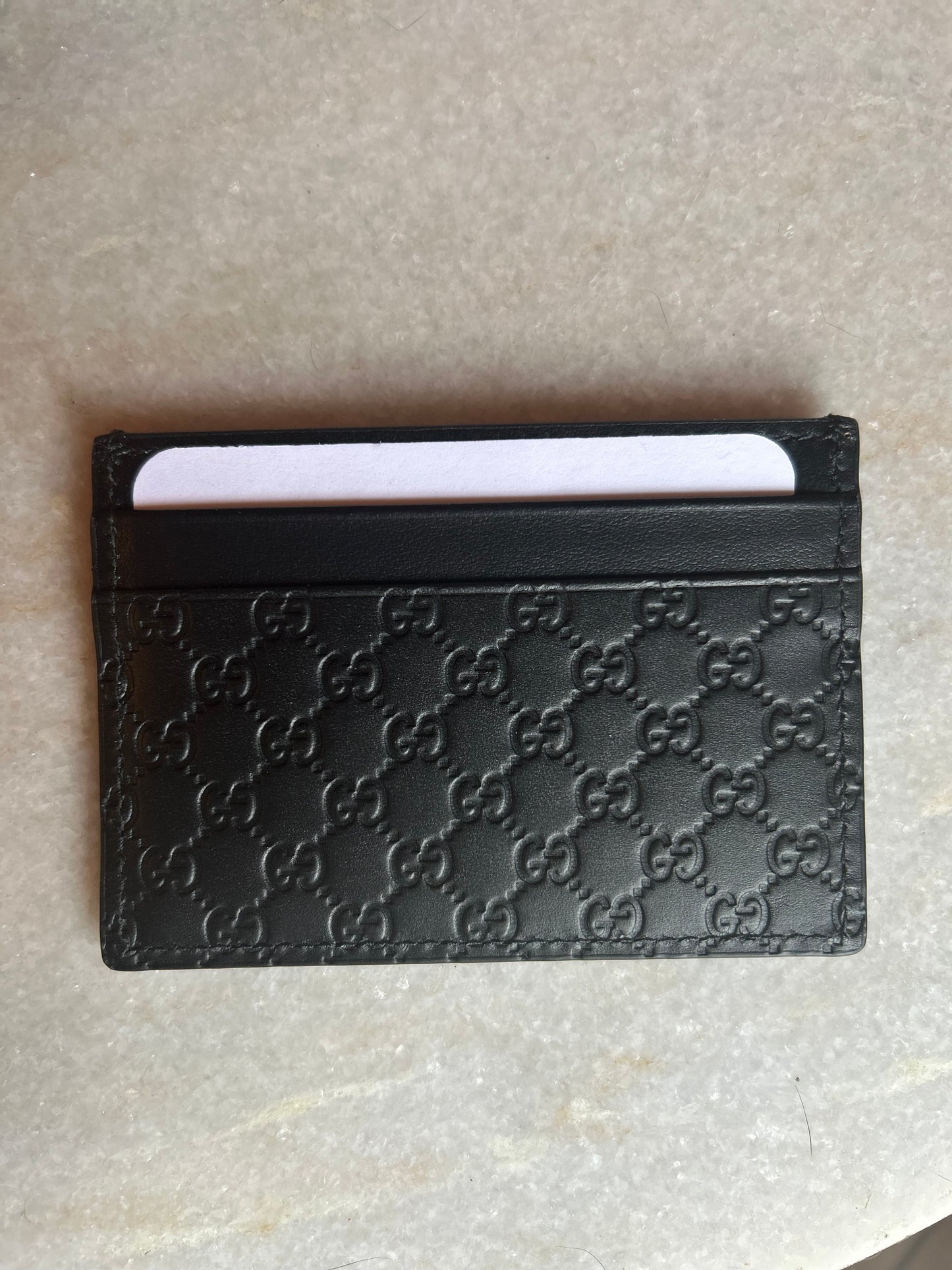 GUCCI Microguccissimma Card Case