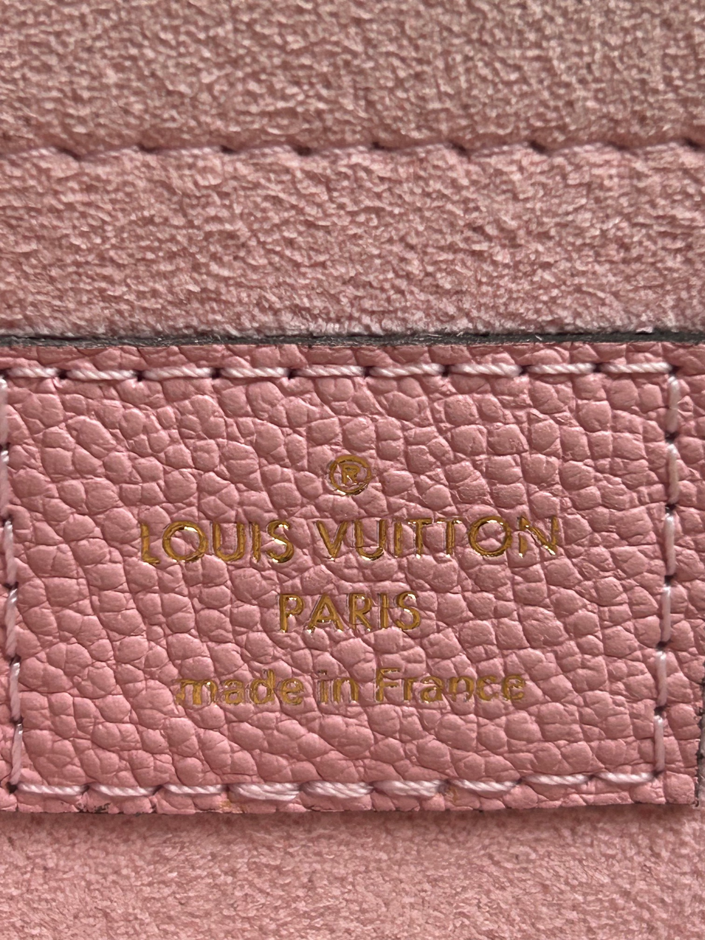 Louis Vuitton Daily Pouch Damier Ebene Rose Pink