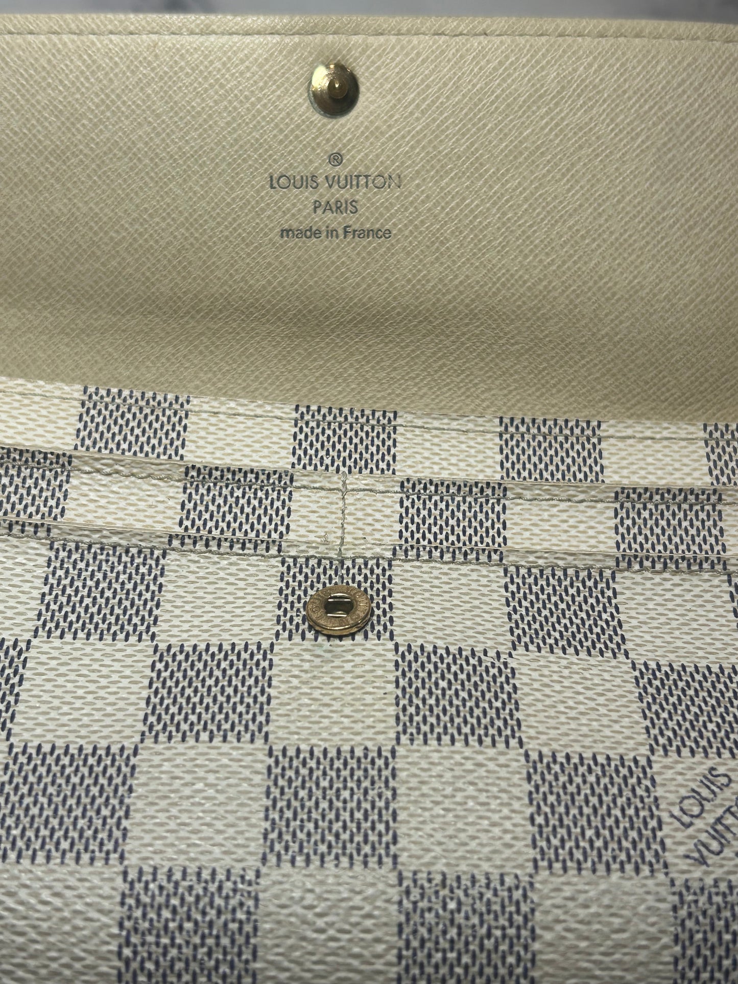 Louis Vuitton Damier Azure Long wallet
