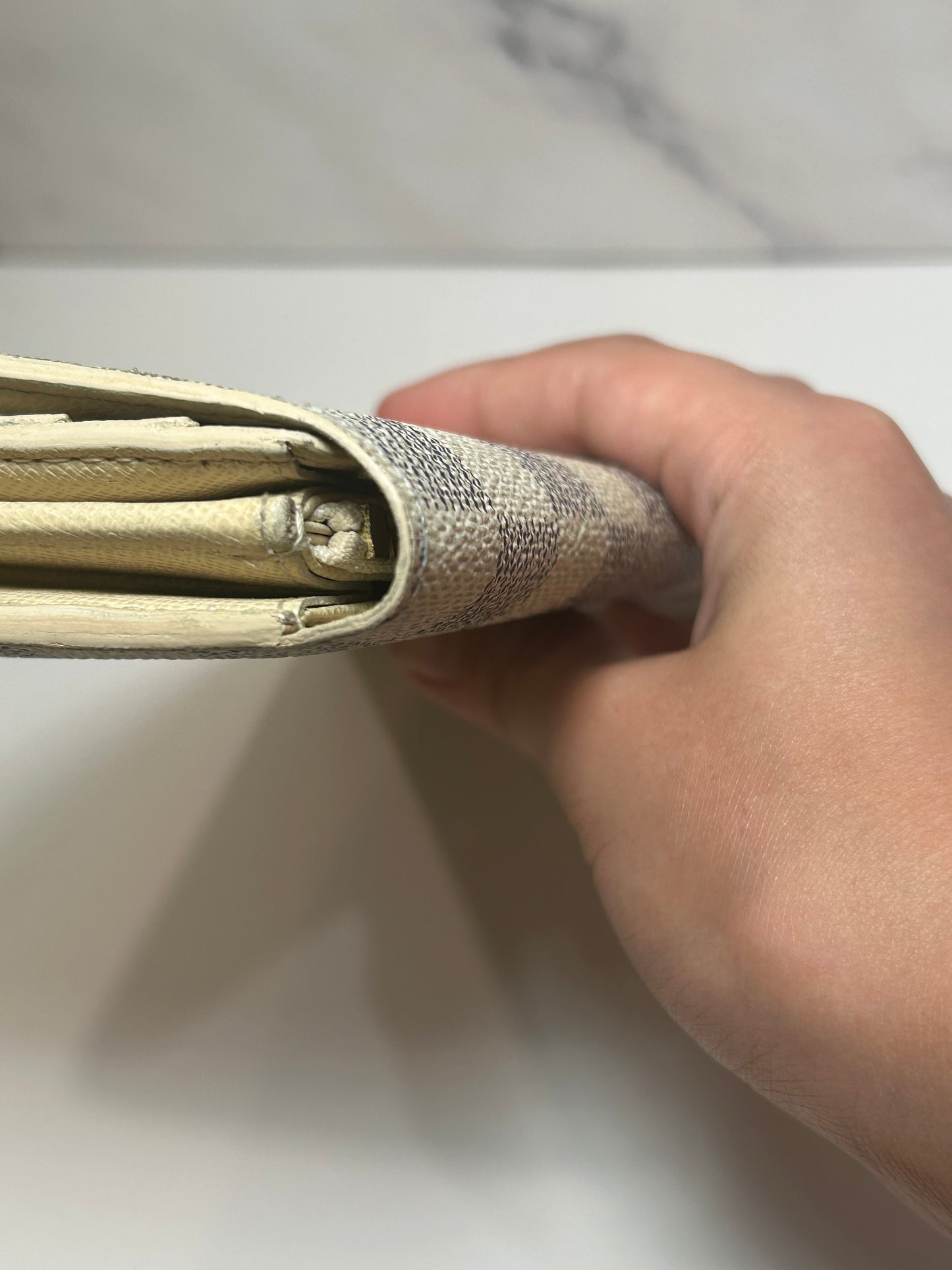 Louis Vuitton Damier Azure Long wallet