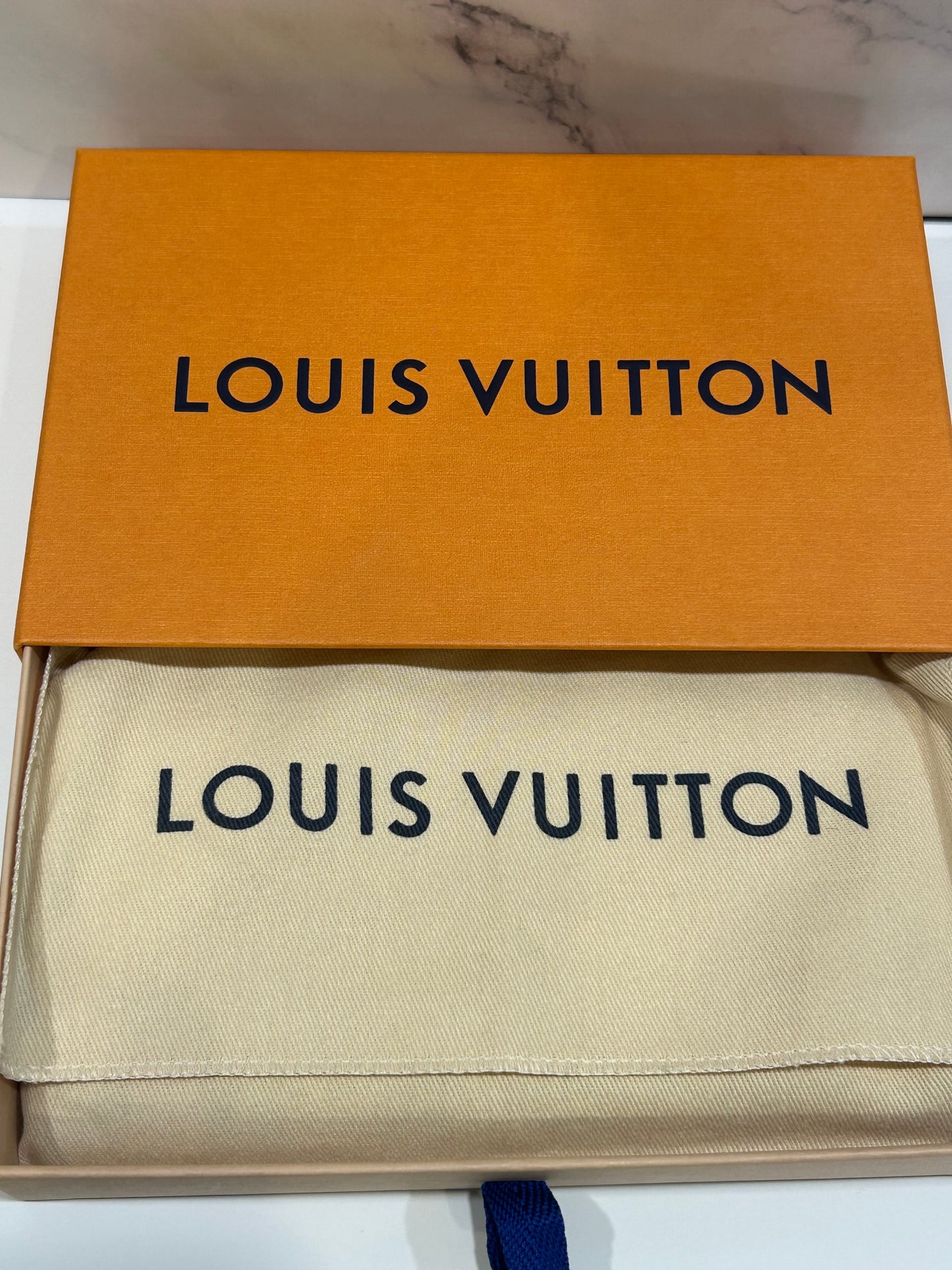 Louis Vuitton Damier Azure Long wallet