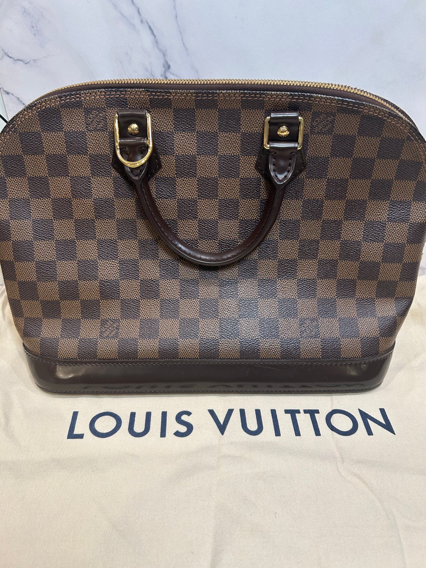 Louis Vuitton Damier Ebene Alma PM