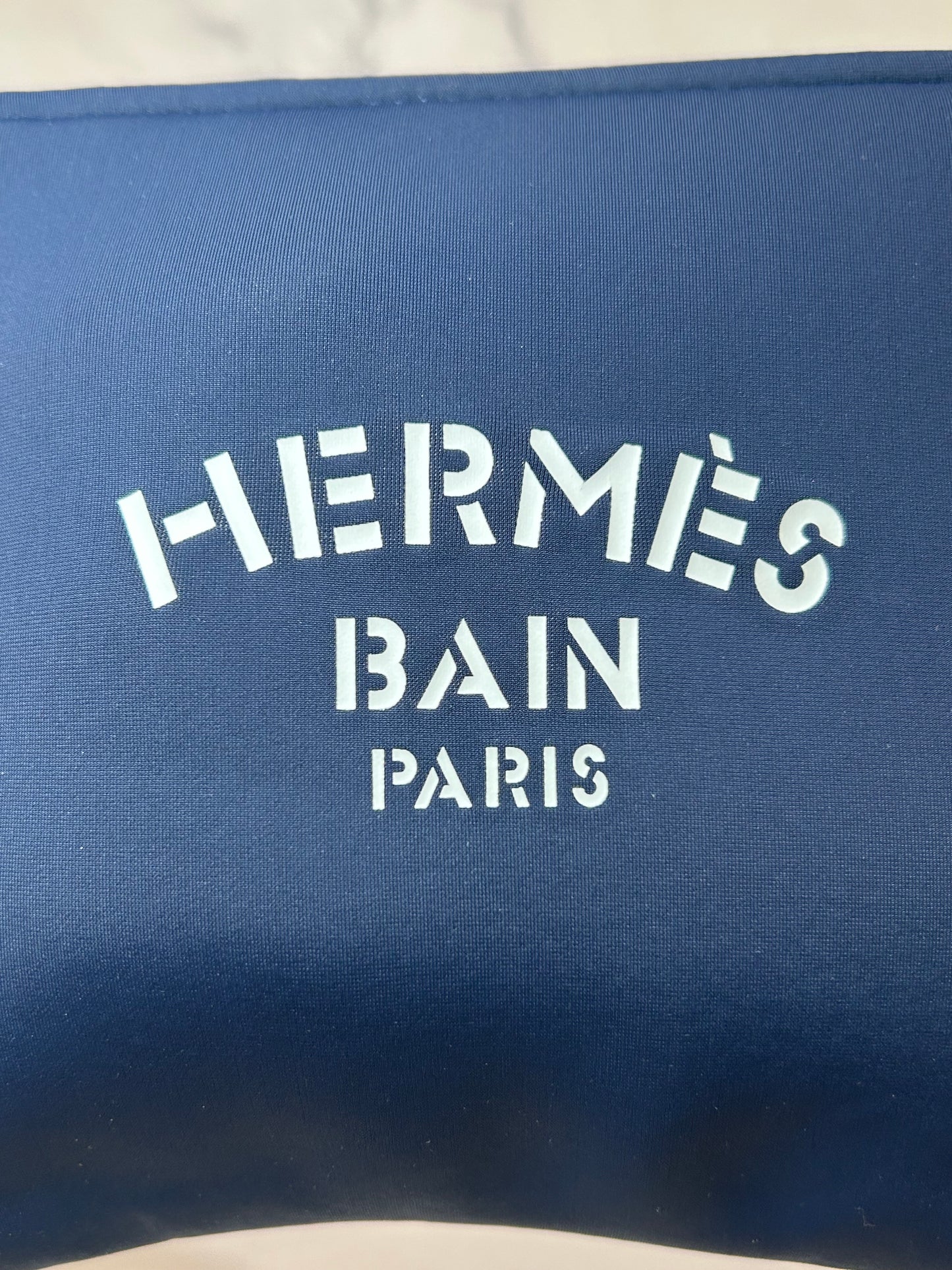 Hermes Neobain Pouch - Navy