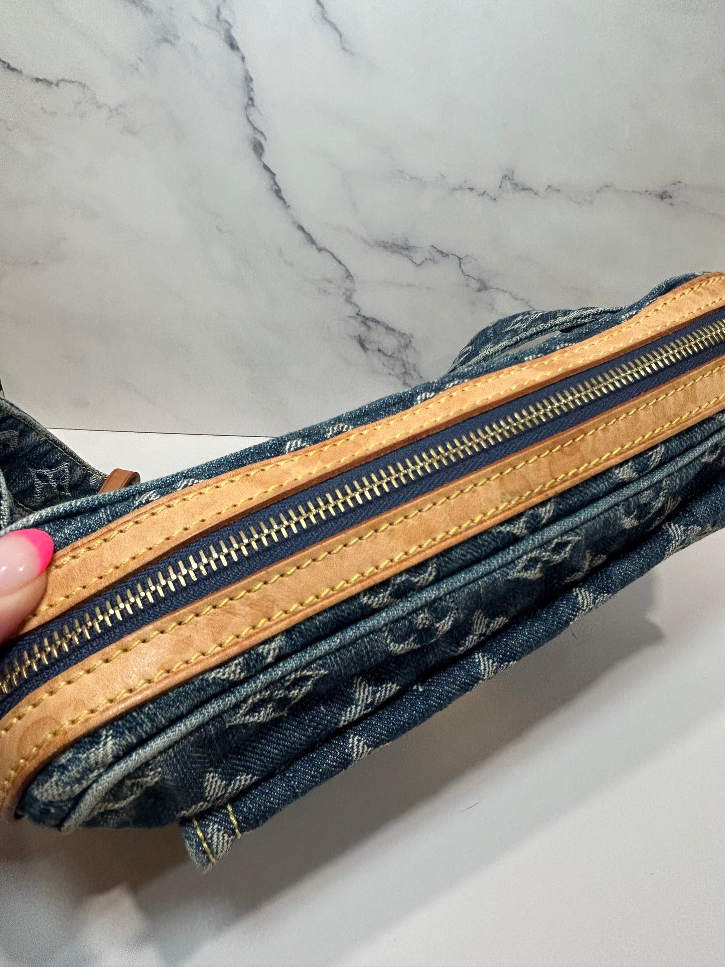 Louis Vuitton Monogram Denim Bum Bag